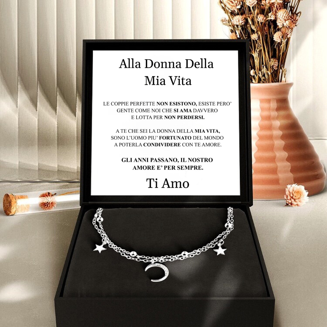 BRACCIALE "STELLE E LUNA".