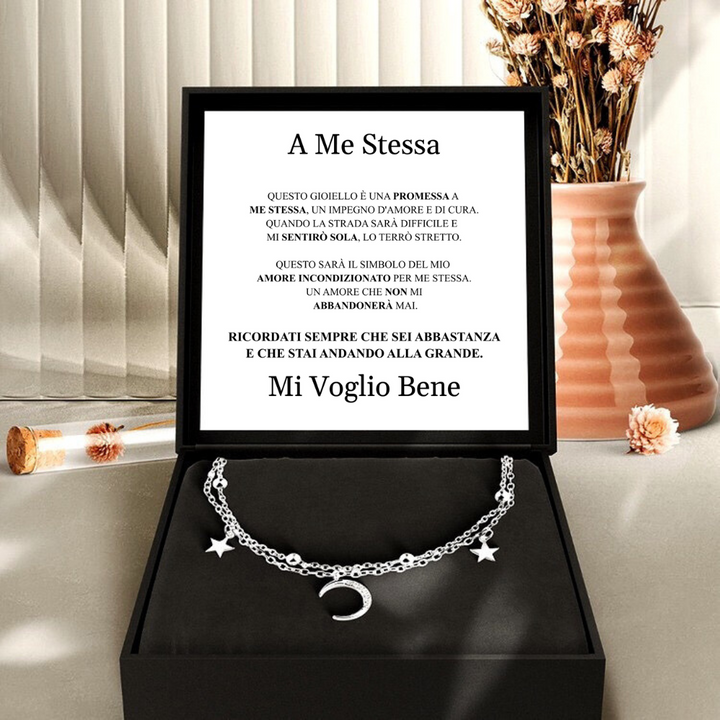 BRACCIALE "STELLE E LUNA" A ME STESSA.