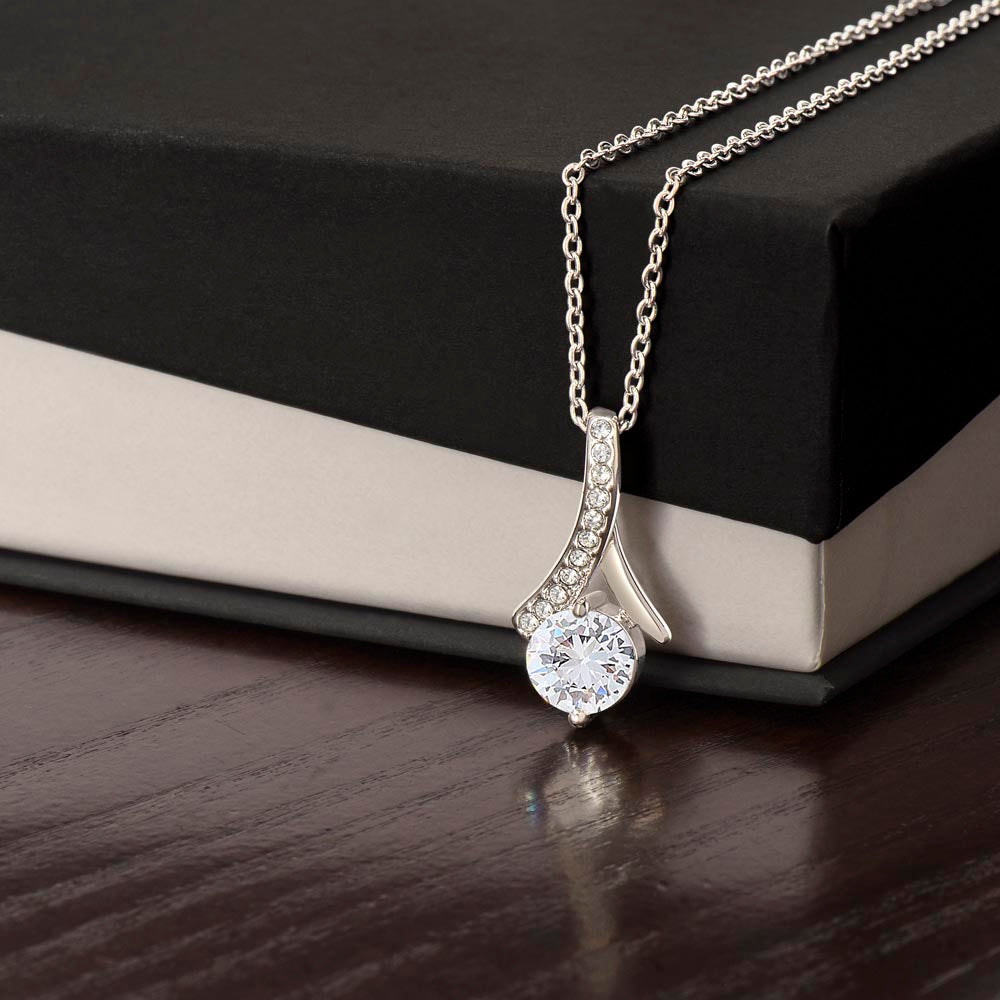 Collana Cuore Infinito MYOSPARK Con Messaggio Per Mamma, Suocera, Figlia - Gioiello In Acciaio Inox