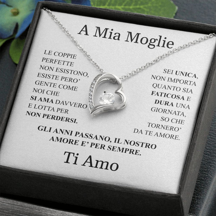 COLLANA "CUORE" A MIA MOGLIE.