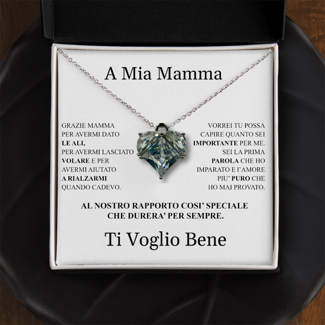 COLLANA "CUORE ASSOLUTO" A MIA MAMMA.