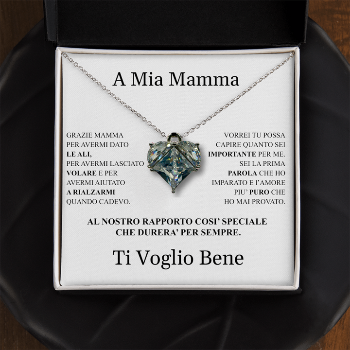 COLLANA "CUORE ASSOLUTO" A MIA MAMMA.