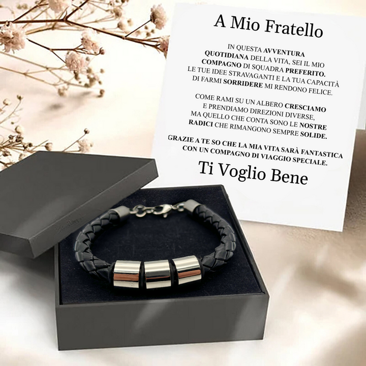 BRACCIALE "TRIDENTE" A MIO FRATELLO.