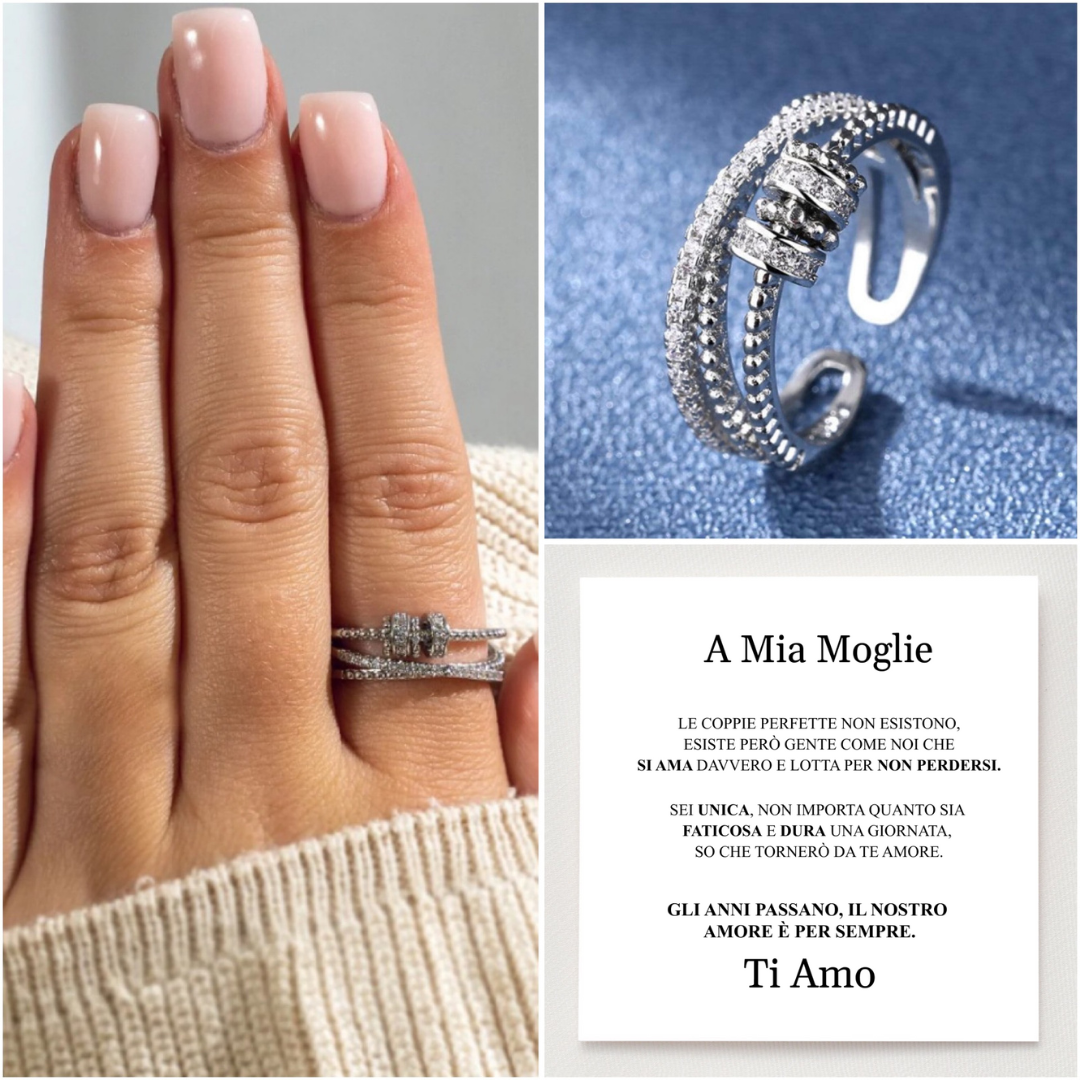 ANELLO "GALASSIA" A MIA MOGLIE.