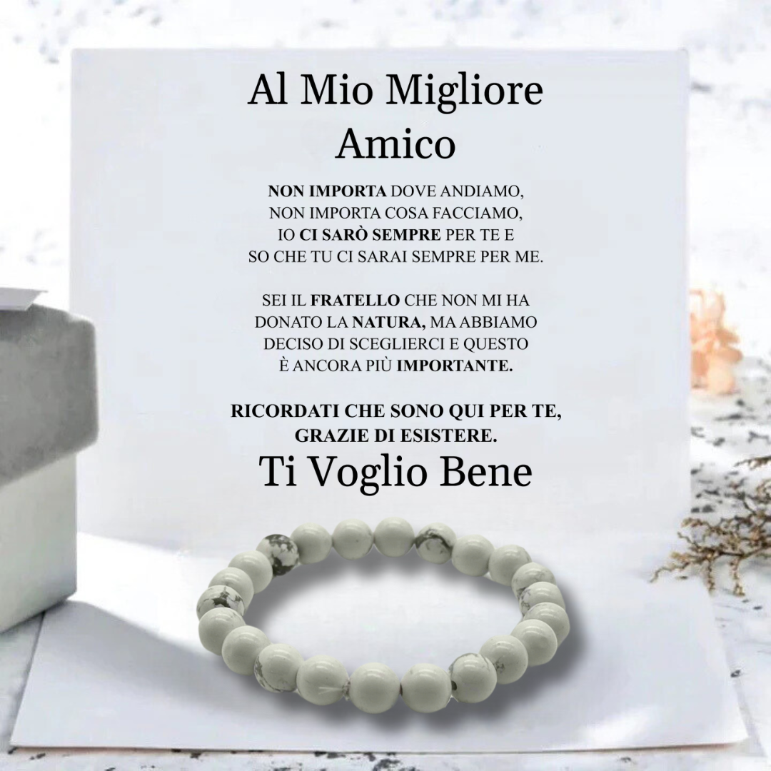 BRACCIALE "PERLE" AL MIGLIORE AMICO.