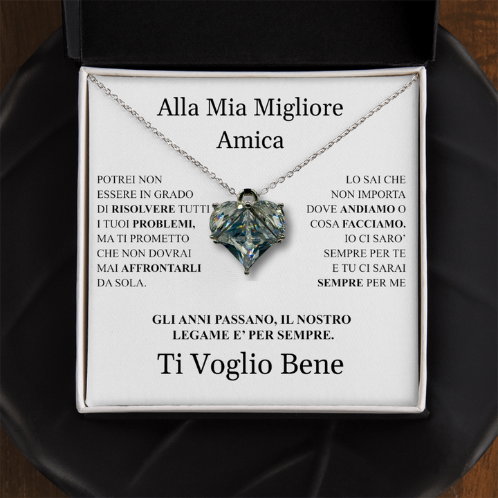 COLLANA "CUORE ASSOLUTO" ALLA MIGLIORE AMICA.