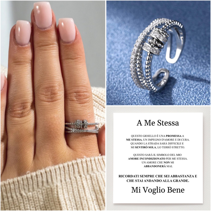 ANELLO "GALASSIA" A ME STESSA.