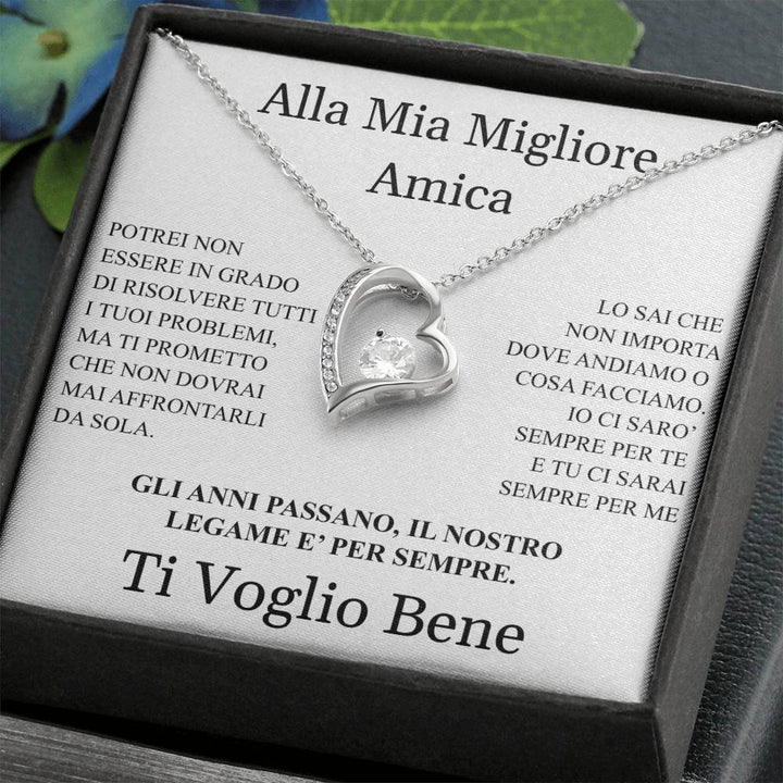 COLLANA "CUORE" ALLA MIGLIORE AMICA.