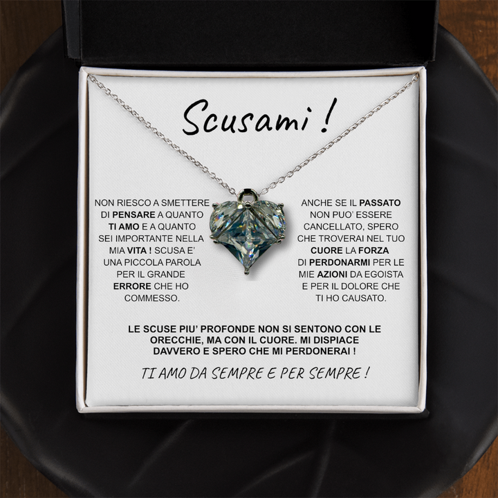 COLLANA "CUORE ASSOLUTO" PER SCUSARSI.