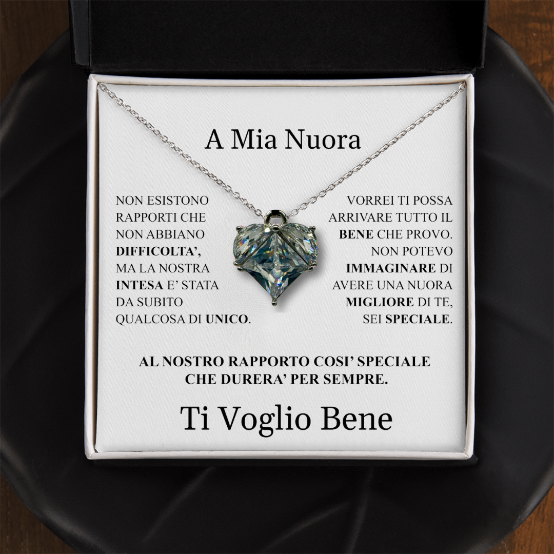 COLLANA "CUORE ASSOLUTO" PER LA NUORA.