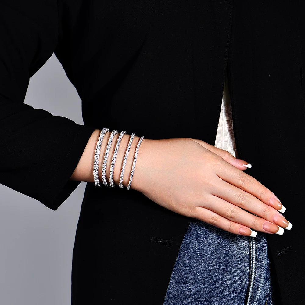 BRACCIALE TENNIS "SHINE" ALLA DONNA DELLA MIA VITA.