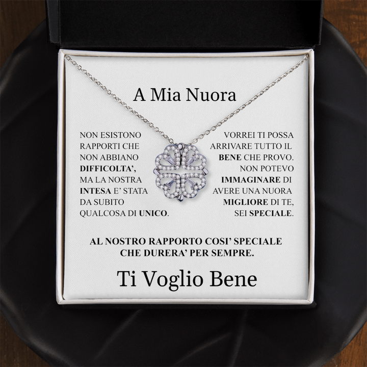 COLLANA "QUADRIFOGLIO" ALLA NUORA.