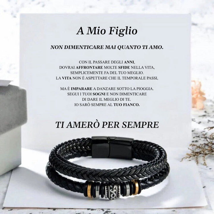 BRACCIALE UNIVERSO CON DEDICA