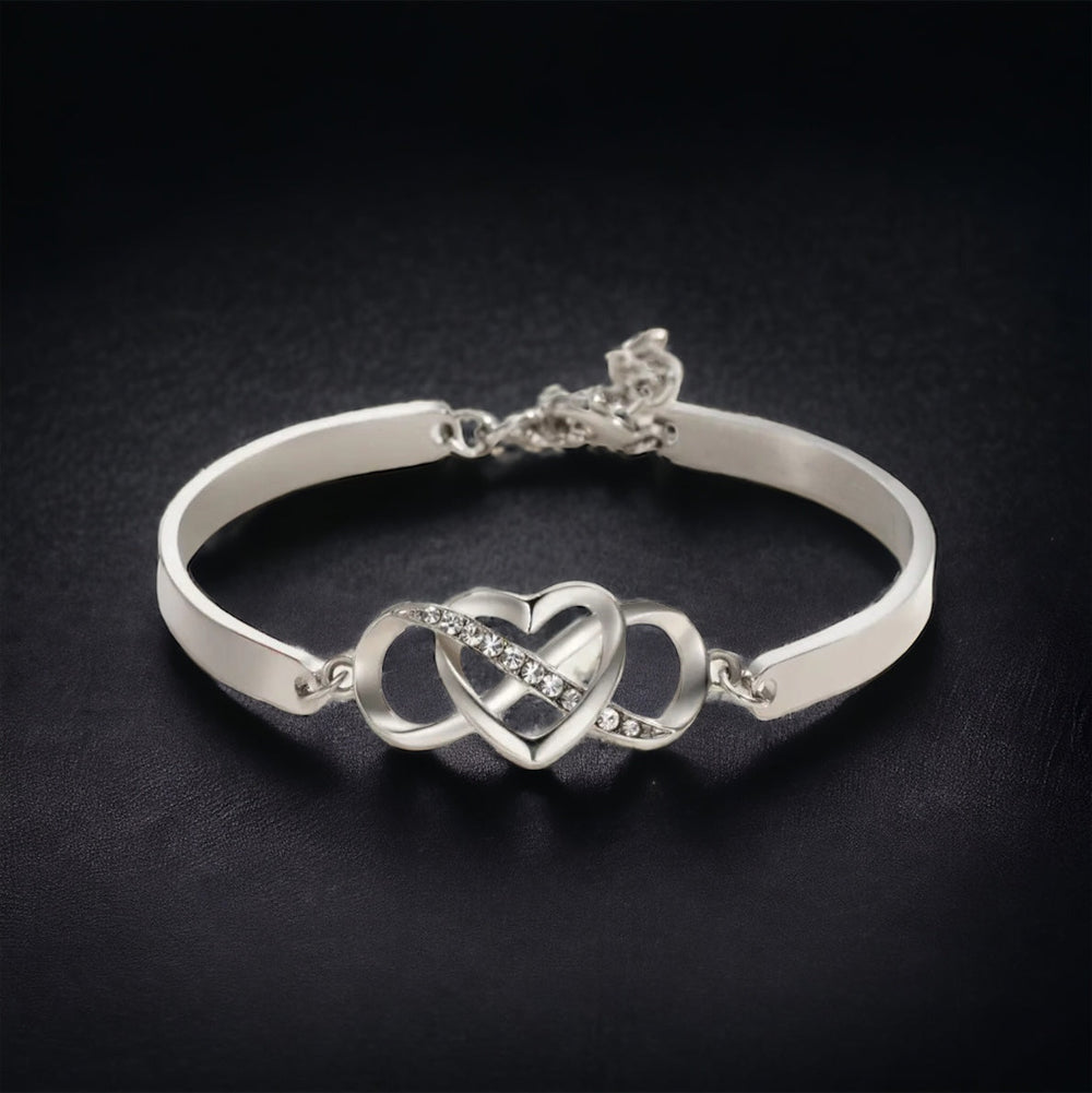 BRACCIALE "CUORE INFINITO" A MIA NUORA.