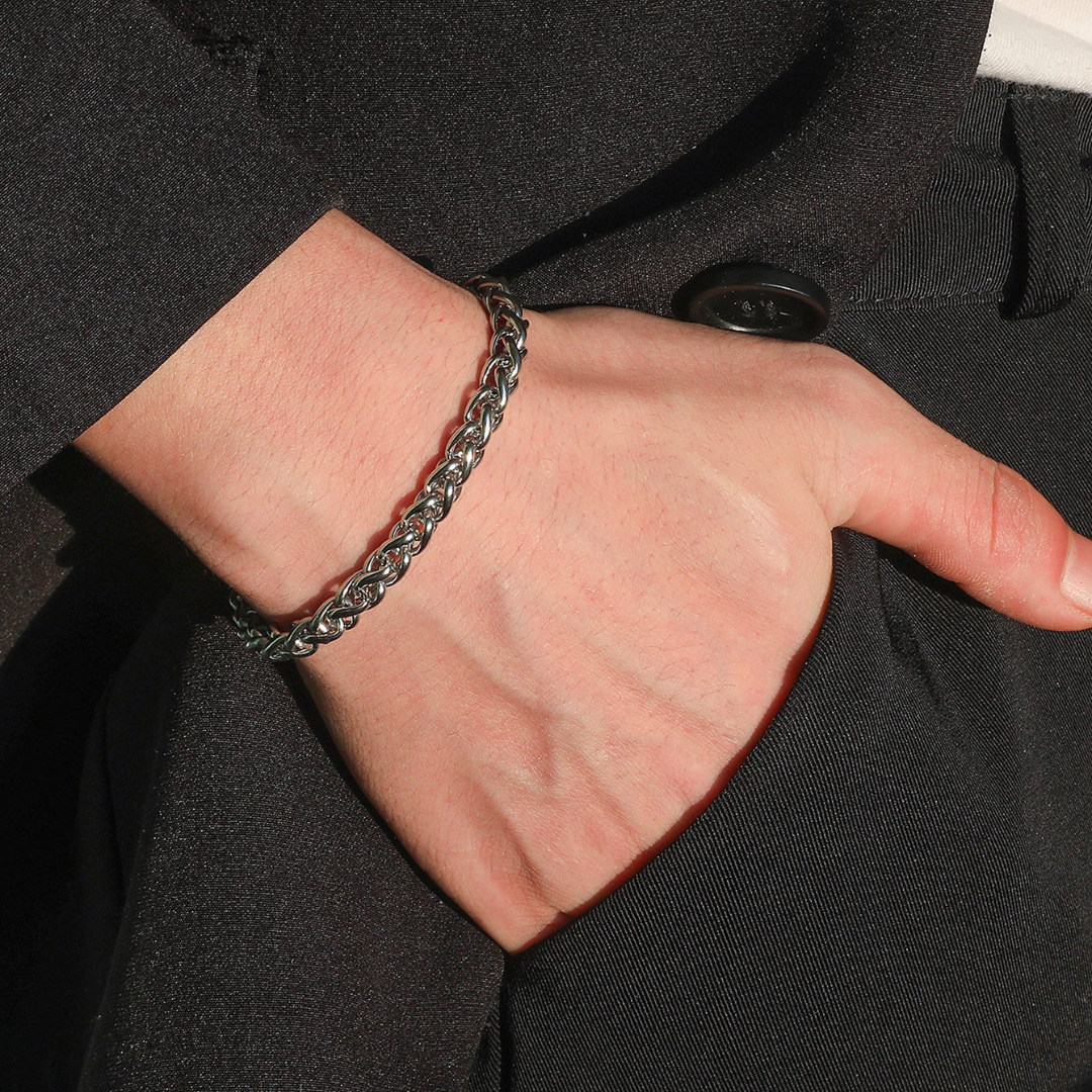 VGWON Bracciale Uomo E Donna In Argento 925 Con Nodo Infinito E Cuore – Gioiello Sentimentale Regalo Per Lei E Lui