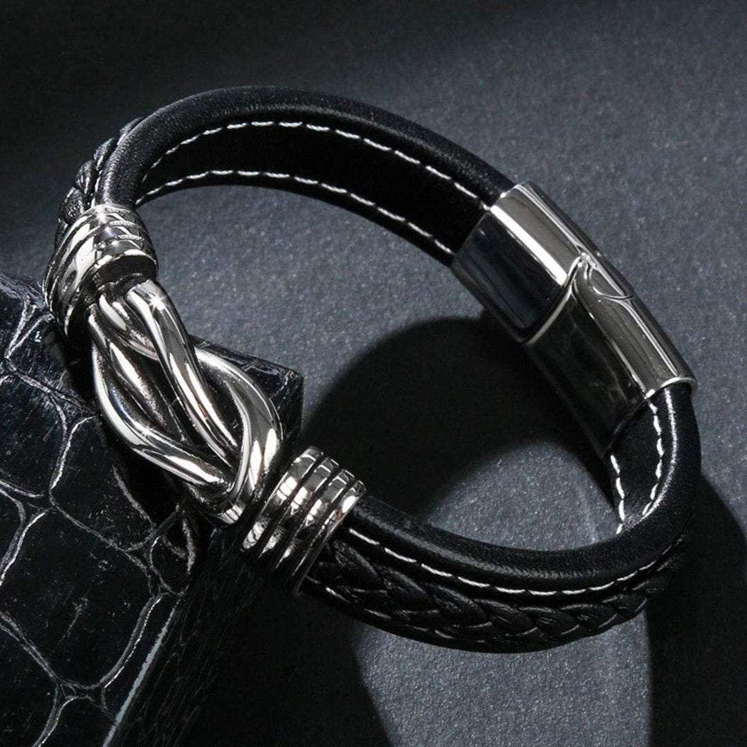 BRACCIALE "TRECCIA" ALL'UOMO DELLA MIA VITA.