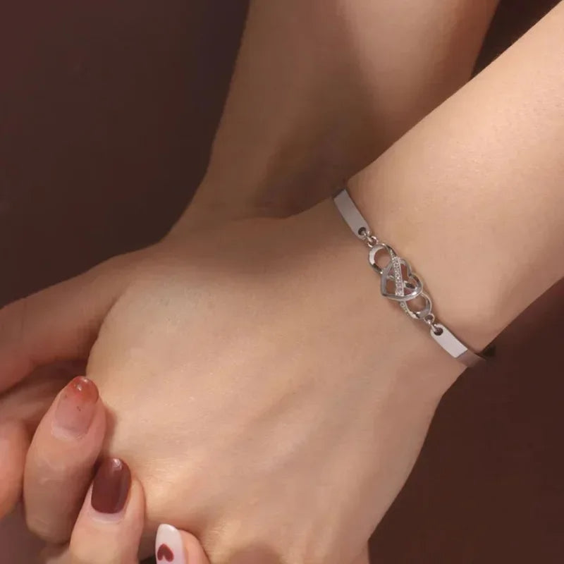 BRACCIALE "CUORE INFINITO" PER SCUSARSI.