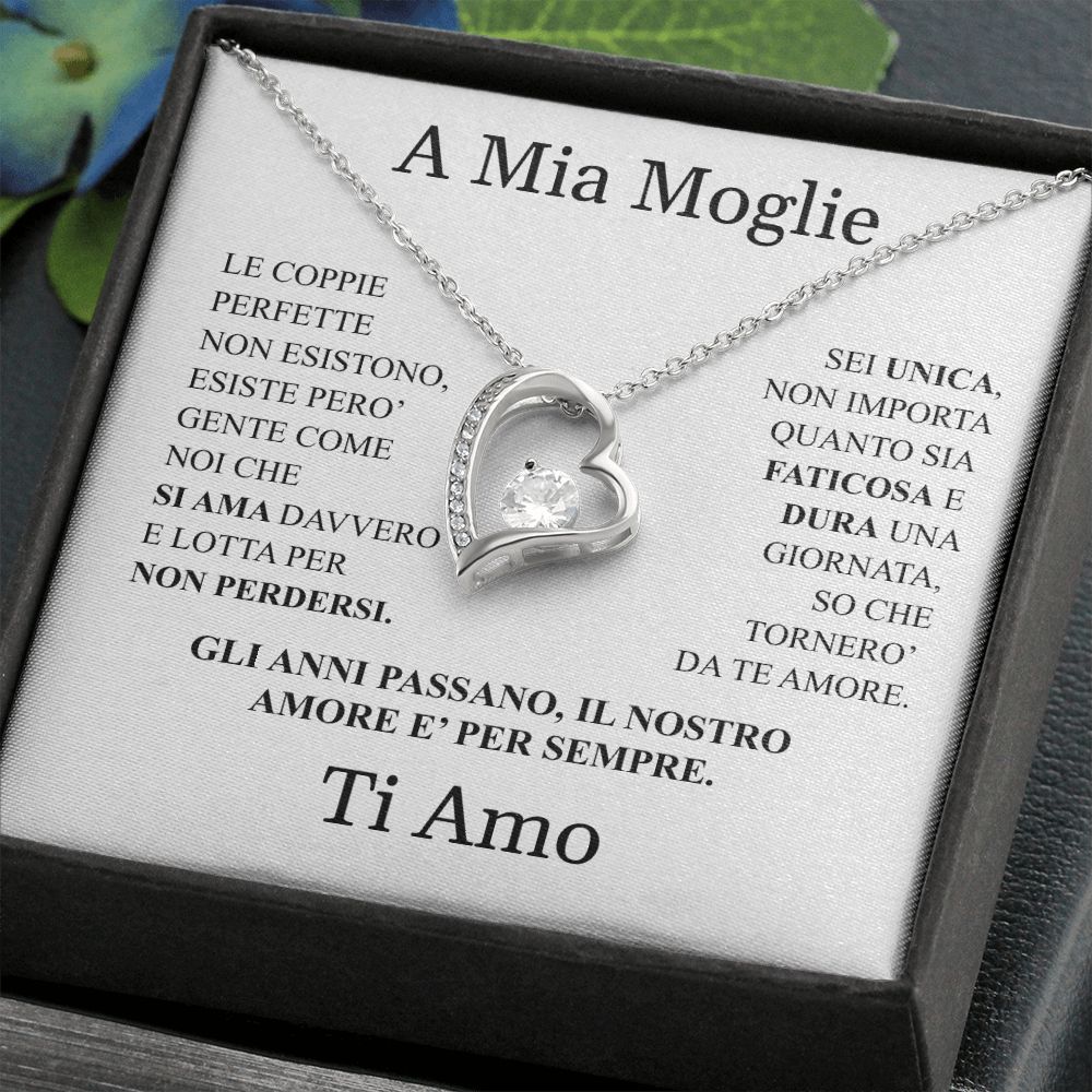 COLLANA CUORE CON DEDICA.