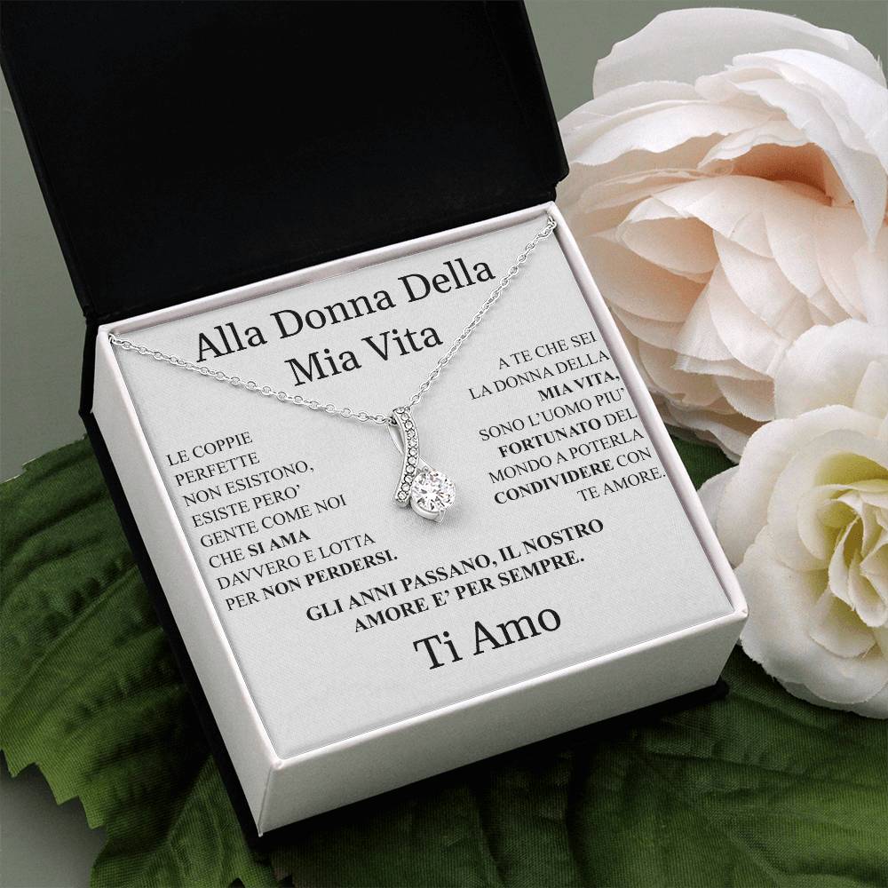 COLLANA "AMORE INFINITO” ALLA DONNA DELLA MIA VITA.