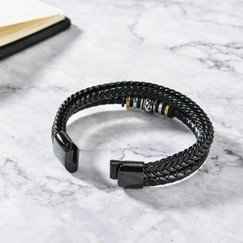 BRACCIALE UNIVERSO CON DEDICA.