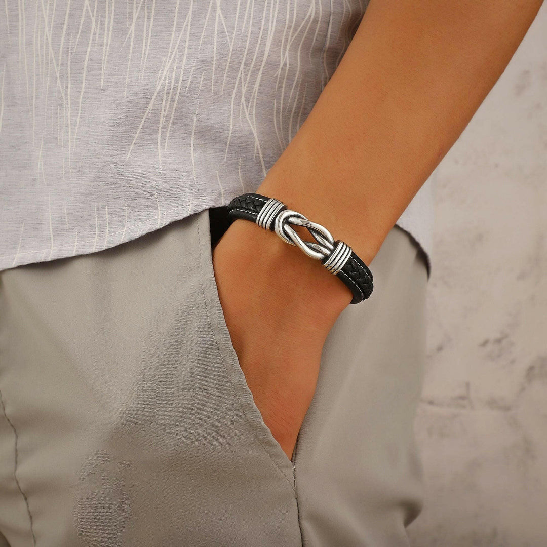 BRACCIALE TRECCIA FIGLIO - DEDICA SOGNI FUTURI.
