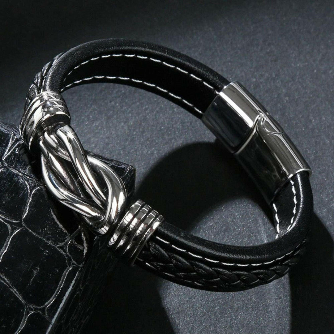 BRACCIALE TRECCIA FIGLIO - DEDICA SOGNI FUTURI.