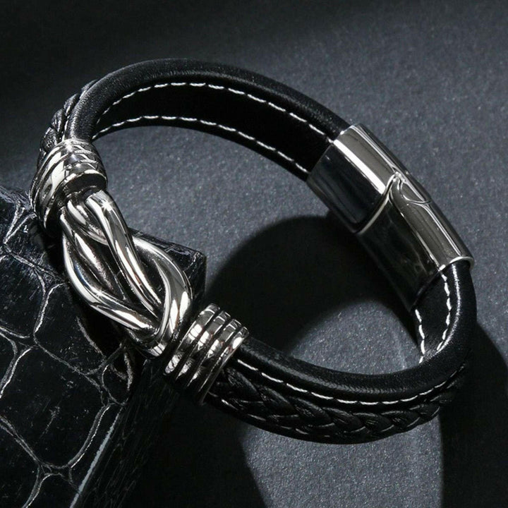 BRACCIALE TRECCIA FIGLIO - DEDICA SOGNI FUTURI.